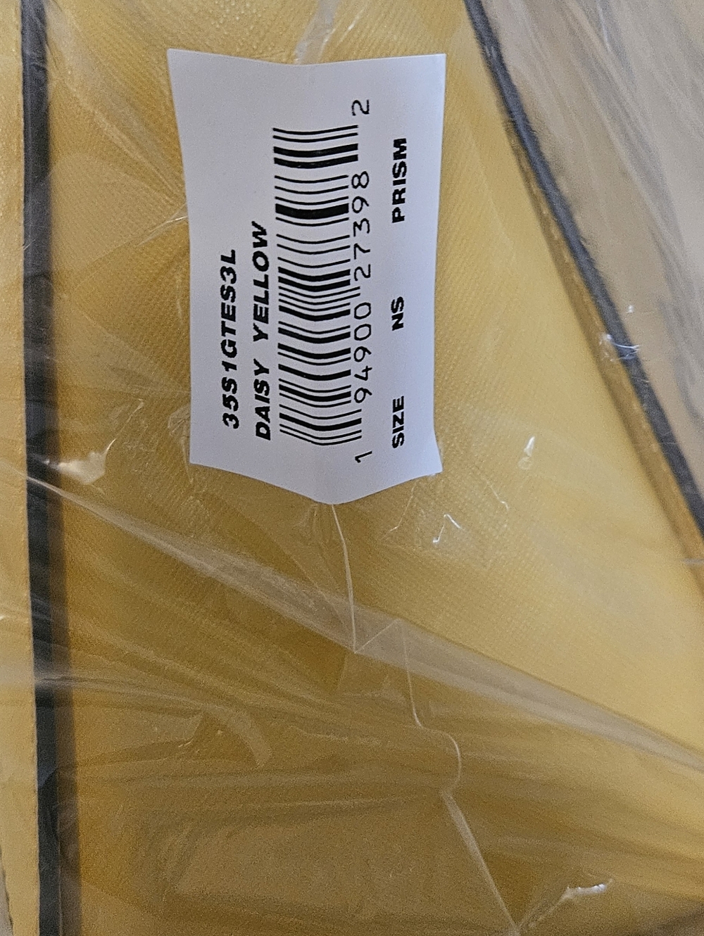 Michael Kors Yellow Saffiano Satchel with MK Charm - Picture 12 of 12